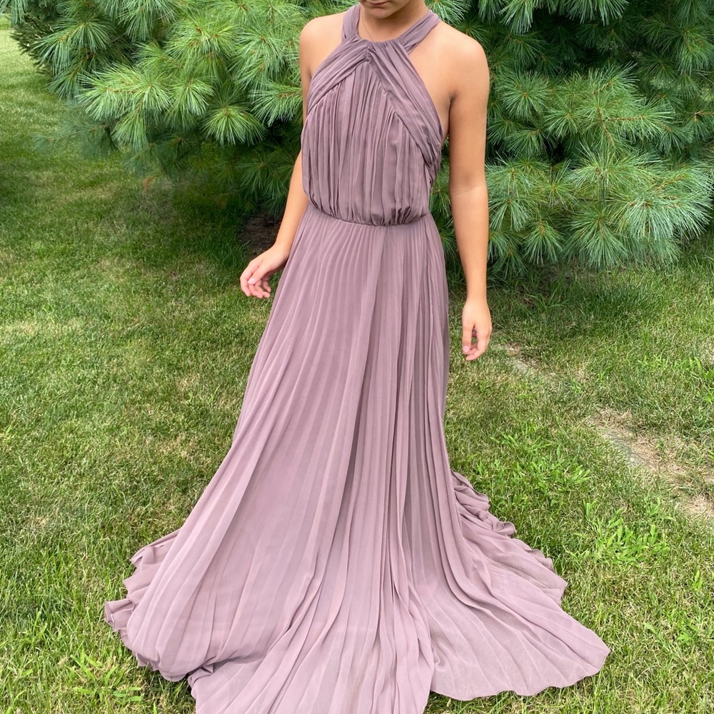 ASOS Purple Bridesmaid Dress